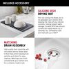 32&rdquo; Granite Composite Workstation Kitchen Sink Undermount Single Bowl with WorkFlow&trade; Ledge and Accessories